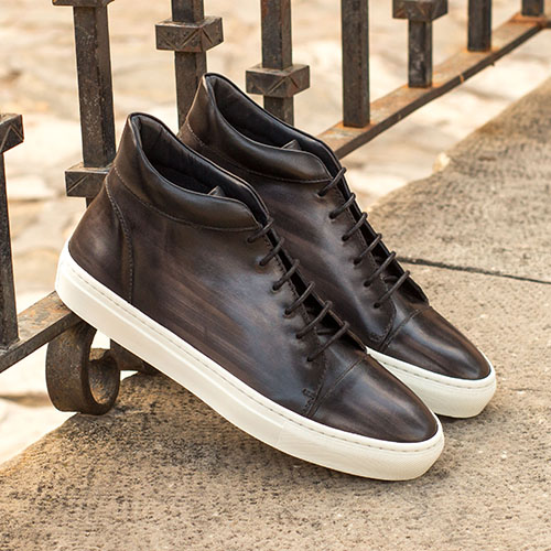 High Top handmade patina
